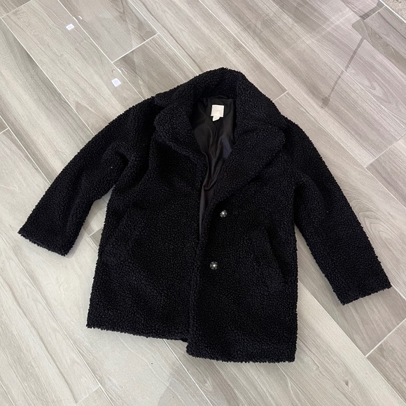 Black coat H&M - Picture 1 of 6